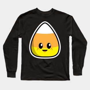 Kawaii Candy Corn Long Sleeve T-Shirt